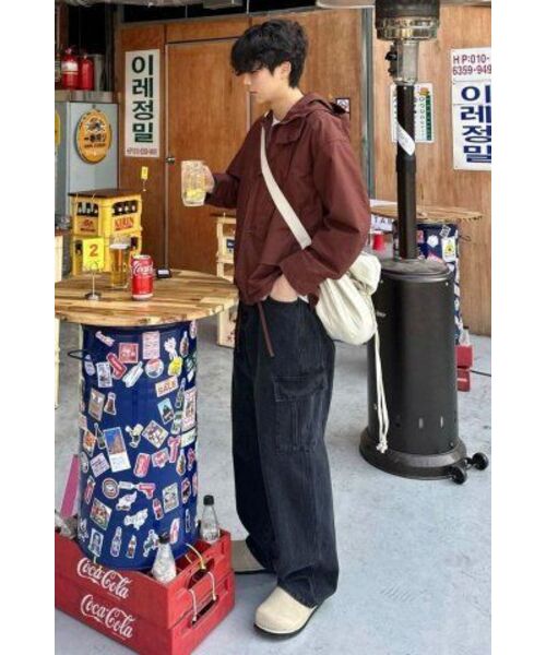 GAKKAI UNIONS(ガッカイユニオンズ)の「ワイドデニムカーゴパンツブラック(デニムパンツ・レディース・その他・SMALL/MEDIUM/LARGE)」の16枚目の写真