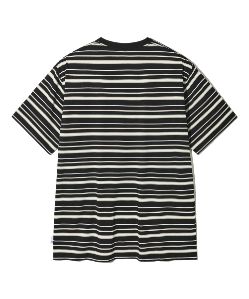 F.ILLUMINATE(フィルミネイト)の「モノラインストライプTシャツ-ブラック(Tシャツ/カットソー・レディース・その他・SMALL/MEDIUM/LARGE)」の6枚目の写真
