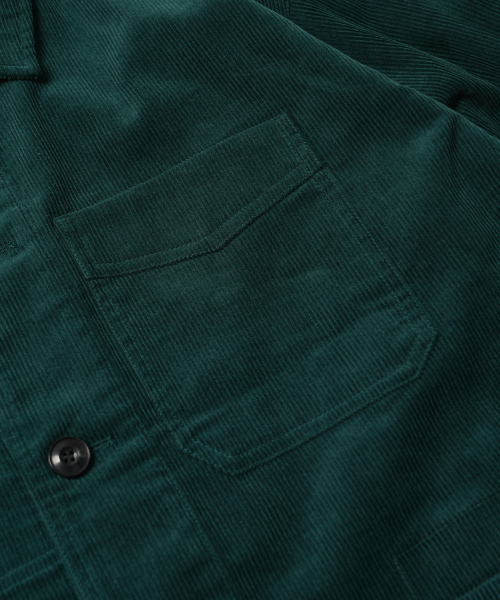 FRIZMWORKS(フリズムワークス)の「CORDUROY FRENCH WORK JACKET _ DARK GREEN(その他アウター・メンズ・その他・LARGE/X-LARGE/SMALL/MEDIUM)」の5枚目の写真