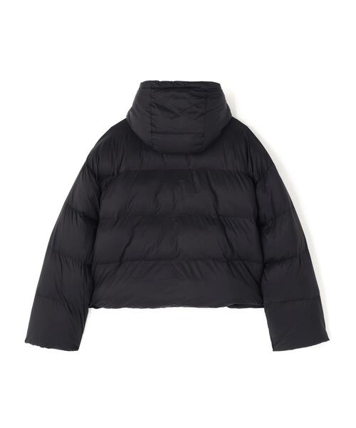 DANKE SCHON（ダンケシェーン）の「DankeSchon/ダンケシェーン/高密度NYLON HOODED BLOUSON（ブルゾン・レディース・ホワイト/ブラック/ブラウン・M/S/L）」の4枚目の写真
