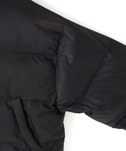 DANKE SCHON（ダンケシェーン）の「DankeSchon/ダンケシェーン/高密度NYLON HOODED BLOUSON（ブルゾン・レディース・ホワイト/ブラック/ブラウン・M/S/L）」の6枚目の写真