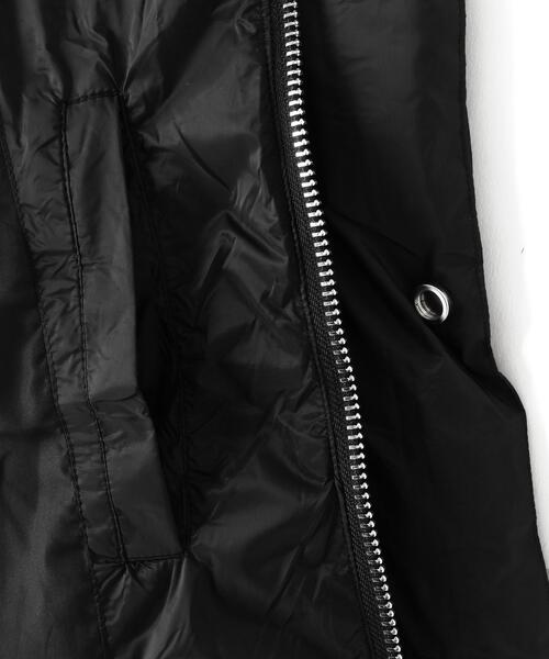 DANKE SCHON（ダンケシェーン）の「DankeSchon/ダンケシェーン/高密度NYLON HOODED BLOUSON（ブルゾン・レディース・ホワイト/ブラック/ブラウン・M/S/L）」の11枚目の写真