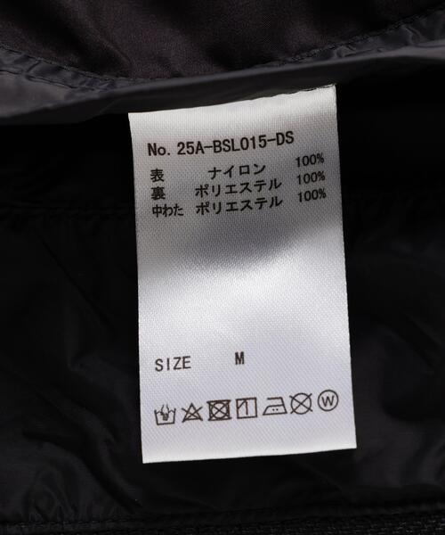 DANKE SCHON（ダンケシェーン）の「DankeSchon/ダンケシェーン/高密度NYLON HOODED BLOUSON（ブルゾン・レディース・ホワイト/ブラック/ブラウン・M/S/L）」の16枚目の写真