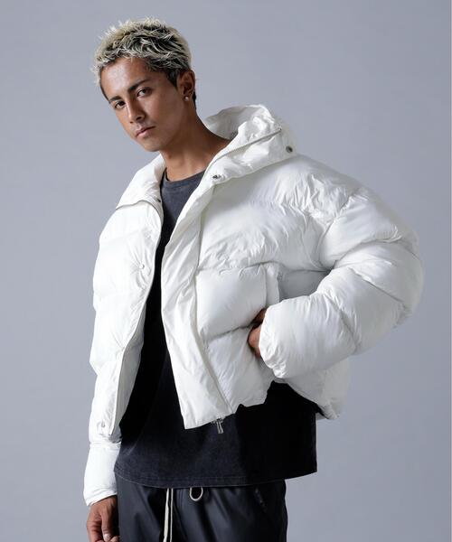 DANKE SCHON（ダンケシェーン）の「DankeSchon/ダンケシェーン/高密度NYLON HOODED BLOUSON（ブルゾン・レディース・ホワイト/ブラック/ブラウン・M/S/L）」の18枚目の写真
