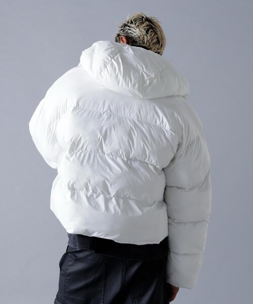 DANKE SCHON（ダンケシェーン）の「DankeSchon/ダンケシェーン/高密度NYLON HOODED BLOUSON（ブルゾン・レディース・ホワイト/ブラック/ブラウン・M/S/L）」の19枚目の写真