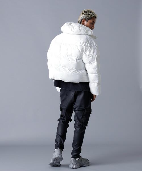 DANKE SCHON（ダンケシェーン）の「DankeSchon/ダンケシェーン/高密度NYLON HOODED BLOUSON（ブルゾン・レディース・ホワイト/ブラック/ブラウン・M/S/L）」の21枚目の写真