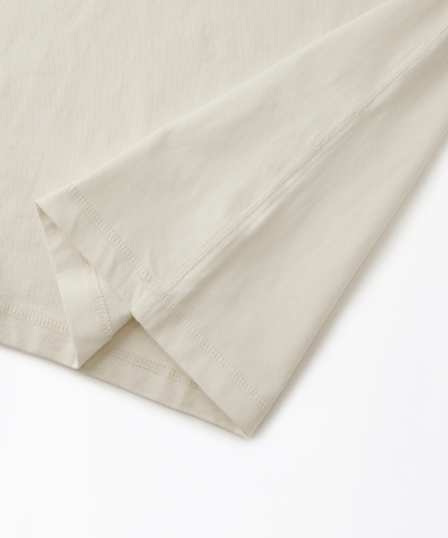 OUTSTANDING（アウトスタンディング）の「[2PACK] HENLEY NECK HALF SLEEVE TEE_OFF WHITE/BLACK（Tシャツ/カットソー・レディース・その他・SMALL/LARGE/MEDIUM）」の11枚目の写真