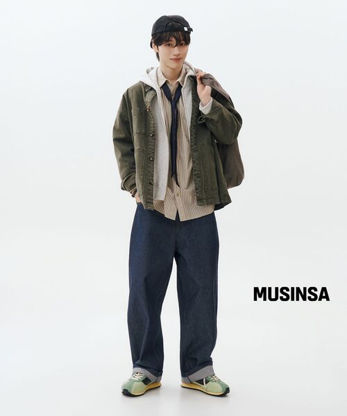 SLOWACID（スローアシッド）の「バックロゴデニムパンツ[インディゴ]（デニムパンツ・レディース・その他・SMALL/MEDIUM/LARGE）」の21枚目の写真