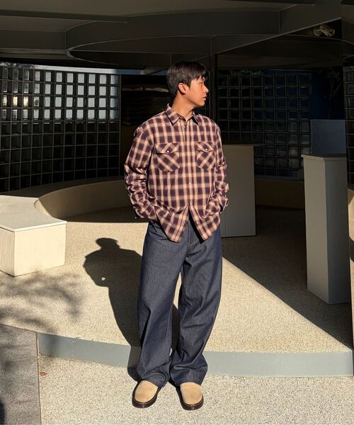 SLOWACID（スローアシッド）の「バックロゴデニムパンツ[インディゴ]（デニムパンツ・レディース・その他・SMALL/MEDIUM/LARGE）」の10枚目の写真