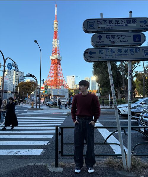 TOFFEE(トフィー)の「ナチュラルリネンデニムワイドパンツ (WASHED BLACK)(デニムパンツ・メンズ・その他・SMALL/MEDIUM/LARGE/X-LARGE)」の10枚目の写真