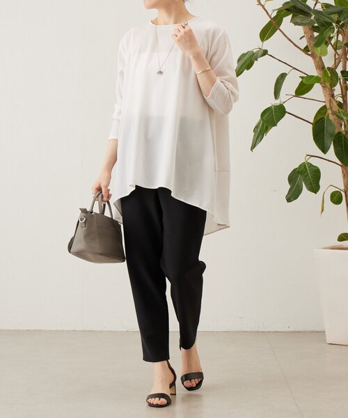 後ろドレープTブラウス（シャツ/ブラウス）｜BEARDSLEY（ビアズリー