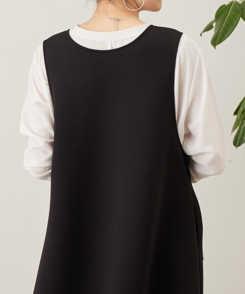 BEARDSLEY（ビアズリー）の「後ろドレープTブラウス（シャツ/ブラウス・レディース・ホワイト・1/0）」の11枚目の写真