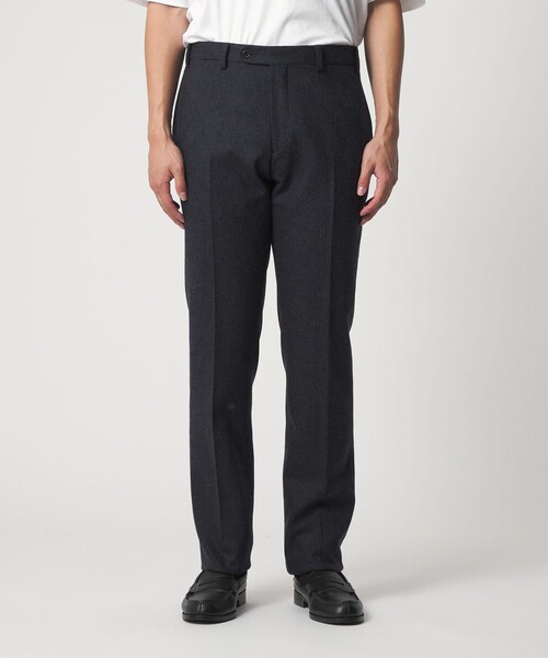 A DAY IN THE LIFE UNITED ARROWS（アデイインザライフユナイテッドアローズ）の「ホームスパン ネイビースラックス-セットアップ対応-＜A DAY IN THE LIFE＞（スラックス・メンズ・ネイビー・S/XL/M/L）」の3枚目の写真