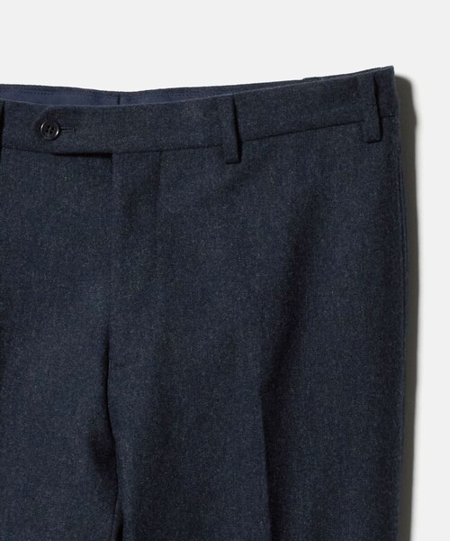 A DAY IN THE LIFE UNITED ARROWS（アデイインザライフユナイテッドアローズ）の「ホームスパン ネイビースラックス-セットアップ対応-＜A DAY IN THE LIFE＞（スラックス・メンズ・ネイビー・S/XL/M/L）」の8枚目の写真