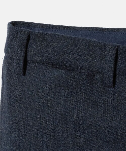 A DAY IN THE LIFE UNITED ARROWS（アデイインザライフユナイテッドアローズ）の「ホームスパン ネイビースラックス-セットアップ対応-＜A DAY IN THE LIFE＞（スラックス・メンズ・ネイビー・S/XL/M/L）」の10枚目の写真