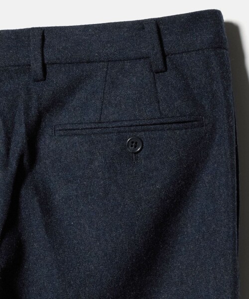 A DAY IN THE LIFE UNITED ARROWS（アデイインザライフユナイテッドアローズ）の「ホームスパン ネイビースラックス-セットアップ対応-＜A DAY IN THE LIFE＞（スラックス・メンズ・ネイビー・S/XL/M/L）」の11枚目の写真