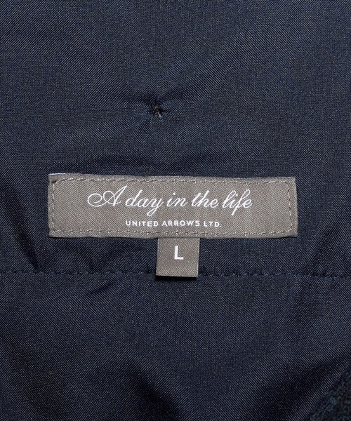 A DAY IN THE LIFE UNITED ARROWS（アデイインザライフユナイテッドアローズ）の「ホームスパン ネイビースラックス-セットアップ対応-＜A DAY IN THE LIFE＞（スラックス・メンズ・ネイビー・S/XL/M/L）」の15枚目の写真