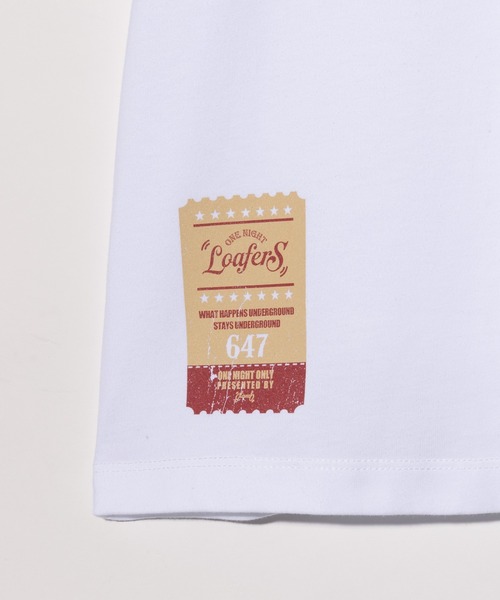 glamb(グラム)の「Loafers Gig T-Shirt / ローファーズギグTシャツ(Tシャツ/カットソー・メンズ・ホワイト/ブラック・S/M/L)」の19枚目の写真