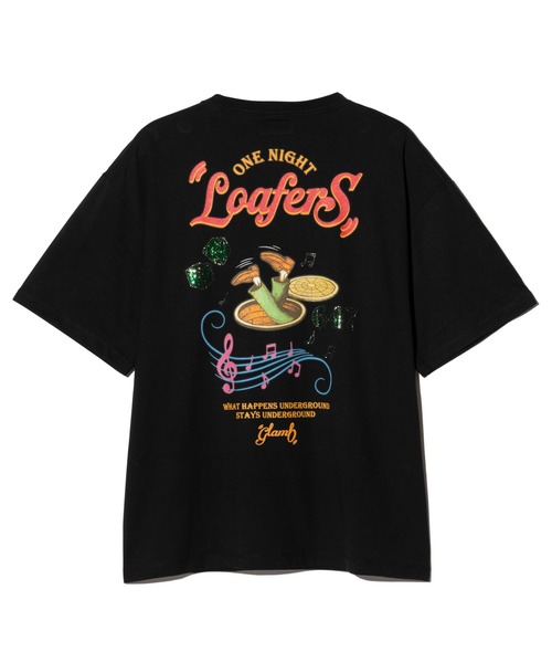 glamb(グラム)の「Loafers Gig T-Shirt / ローファーズギグTシャツ(Tシャツ/カットソー・メンズ・ホワイト/ブラック・S/M/L)」の6枚目の写真