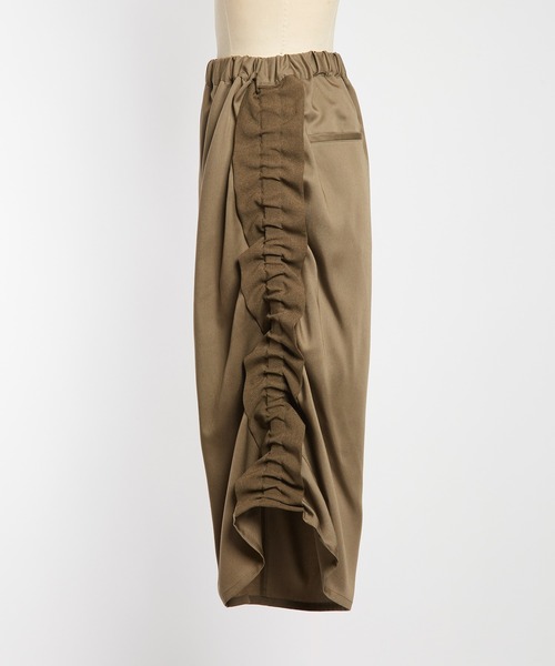 ツイルフリルパンツ（その他パンツ）｜gomme（ゴム）のファッション
