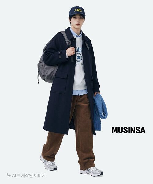 GAKKAI UNIONS(ガッカイユニオンズ)の「ワンタックコーデュロイパンツココア(その他パンツ・レディース・その他・LARGE/MEDIUM/SMALL)」の5枚目の写真