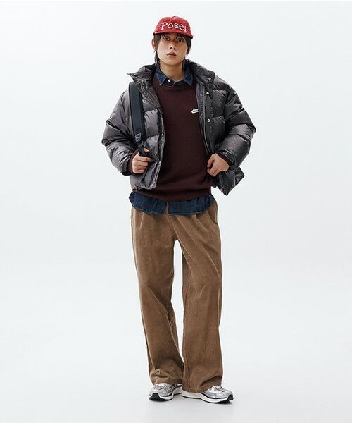 GAKKAI UNIONS(ガッカイユニオンズ)の「ワンタックコーデュロイパンツココア(その他パンツ・レディース・その他・LARGE/MEDIUM/SMALL)」の8枚目の写真