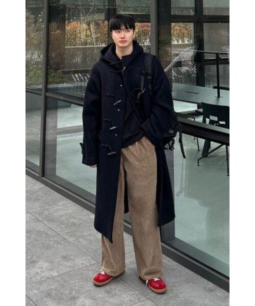 GAKKAI UNIONS(ガッカイユニオンズ)の「ワンタックコーデュロイパンツココア(その他パンツ・レディース・その他・LARGE/MEDIUM/SMALL)」の3枚目の写真