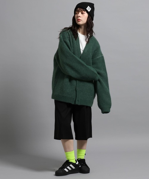 GEORGE'S（ジョージズ）の「ラクガキモチーフカーディガン（カーディガン/ボレロ・メンズ・ネイビー/グリーン/レッド・MEDIUM/LARGE）」の17枚目の写真