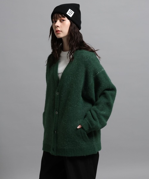 GEORGE'S（ジョージズ）の「ラクガキモチーフカーディガン（カーディガン/ボレロ・メンズ・ネイビー/グリーン/レッド・MEDIUM/LARGE）」の21枚目の写真