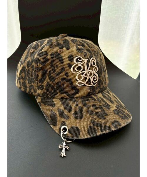 EVRIS(エヴリス)の「EVRISオリジナルロゴCAP(キャップ・レディース・カーキ/アイボリー/ブラウン・FREE)」の11枚目の写真