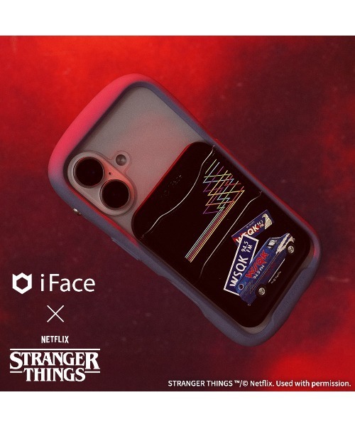 Netflixシリーズ「ストレンジャー・シングス 未知の世界」 iFace