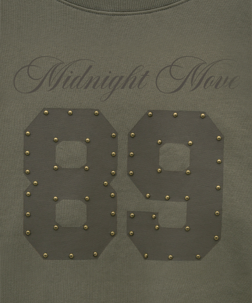 Midnight Move（ミッドナイトムーブ）の「stud 89 mtm (khaki)（スウェット・レディース・その他・FREE）」の3枚目の写真