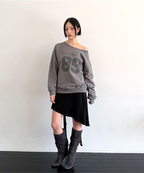 Midnight Move(ミッドナイトムーブ)の「stud 89 mtm (khaki)(スウェット・レディース・その他・FREE)」の8枚目の写真