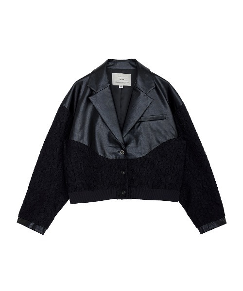 JENNY CURVE DOCKING BLOUSON（テーラードジャケット）｜Ameri（アメリ