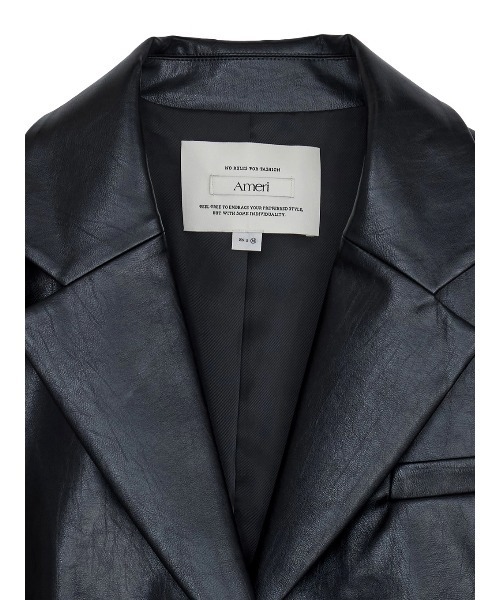 AMERI アメリのテーラードジャケット【新品】 セール】SYNTHETIC SUEDE EMBROIDERY JACKET（テーラードジャケット