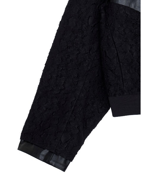 AMERI テーラードジャケット ブラック S JENNY CURVE DOCKING BLOUSON（テーラードジャケット）｜Ameri（アメリ