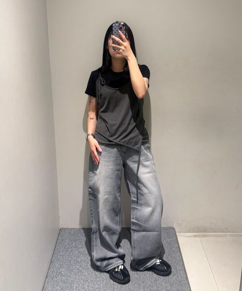 INSILENCE WOMEN(インサイレンスウーマン)の「ドミンゴウォッシュドデニム グレー(デニムパンツ・レディース・その他・MEDIUM/LARGE)」の15枚目の写真