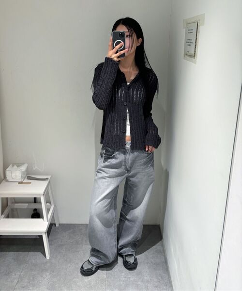 INSILENCE WOMEN(インサイレンスウーマン)の「ドミンゴウォッシュドデニム グレー(デニムパンツ・レディース・その他・MEDIUM/LARGE)」の21枚目の写真