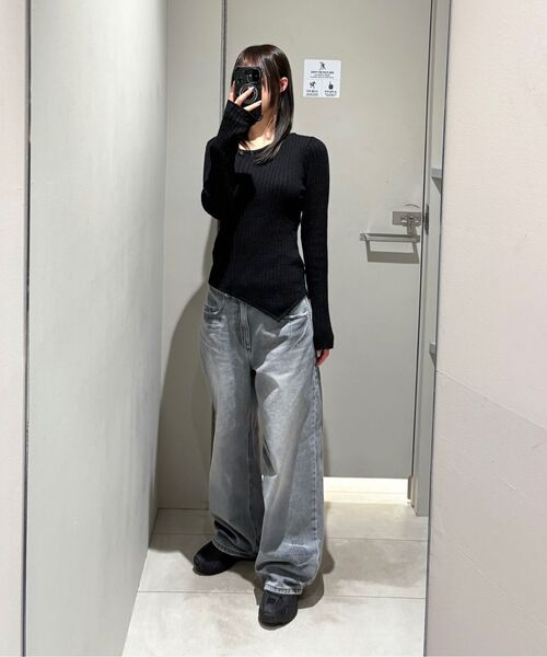 INSILENCE WOMEN(インサイレンスウーマン)の「ドミンゴウォッシュドデニム グレー(デニムパンツ・レディース・その他・MEDIUM/LARGE)」の22枚目の写真