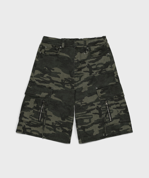 SAINTPAIN(セイントペイン)の「SPカモカーゴバミューダパンツグリーン(その他パンツ・レディース・その他・MEDIUM/LARGE)」の1枚目の写真