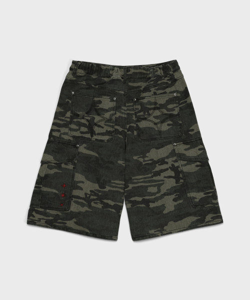 SAINTPAIN(セイントペイン)の「SPカモカーゴバミューダパンツグリーン(その他パンツ・レディース・その他・MEDIUM/LARGE)」の2枚目の写真
