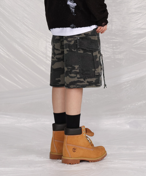 SAINTPAIN(セイントペイン)の「SPカモカーゴバミューダパンツグリーン(その他パンツ・レディース・その他・MEDIUM/LARGE)」の5枚目の写真
