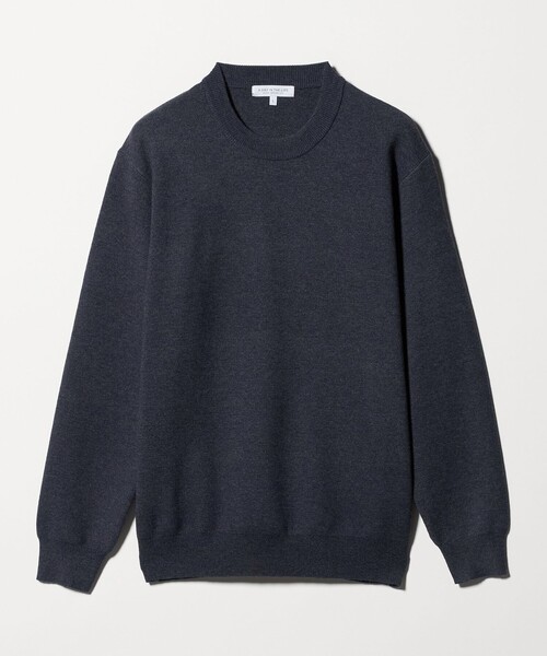 A DAY IN THE LIFE UNITED ARROWS(アデイインザライフユナイテッドアローズ)の「ハイゲージ ミラノリブ メランジニット-ウォッシャブル-<A DAY IN THE LIFE>(ニット/セーター・メンズ・ネイビー/ダークグレー/ブラック・S/M/L)」の3枚目の写真
