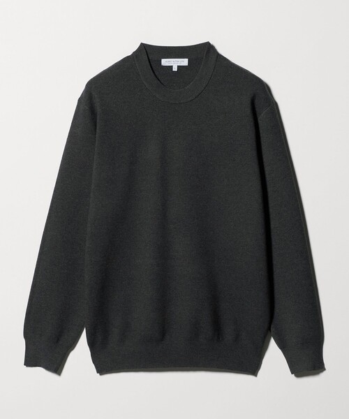 A DAY IN THE LIFE UNITED ARROWS(アデイインザライフユナイテッドアローズ)の「ハイゲージ ミラノリブ メランジニット-ウォッシャブル-<A DAY IN THE LIFE>(ニット/セーター・メンズ・ネイビー/ダークグレー/ブラック・S/M/L)」の2枚目の写真