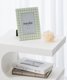 iellio（イエリオ）の「neulo(ニューロ) チェック・フォトフレーム(長方形)（フォトフレーム）」