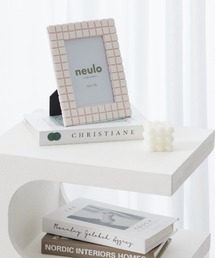 iellio（イエリオ）の「neulo（ニューロ）　チェック・フォトフレーム（長方形）（フォトフレーム）」