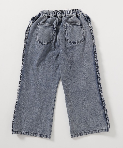 devirock(デビロック)の「サイドフリル デニムパンツ(デニムパンツ・キッズ・グレー系/ブルー系・100cm/110cm/120cm/130cm/140cm/150cm/160cm)」の12枚目の写真