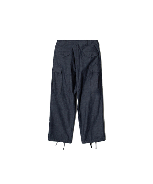 HORLISUN(ホーリーサン)の「Keystone Chambray Cargo Pants Dark Navy(その他パンツ・レディース・その他・MEDIUM/LARGE/SMALL)」の4枚目の写真