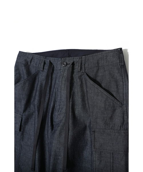 HORLISUN(ホーリーサン)の「Keystone Chambray Cargo Pants Dark Navy(その他パンツ・レディース・その他・MEDIUM/LARGE/SMALL)」の5枚目の写真