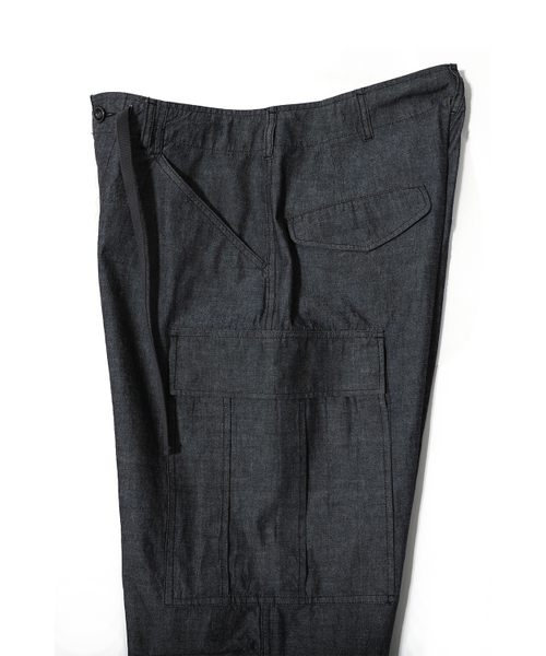 HORLISUN(ホーリーサン)の「Keystone Chambray Cargo Pants Dark Navy(その他パンツ・レディース・その他・MEDIUM/LARGE/SMALL)」の6枚目の写真